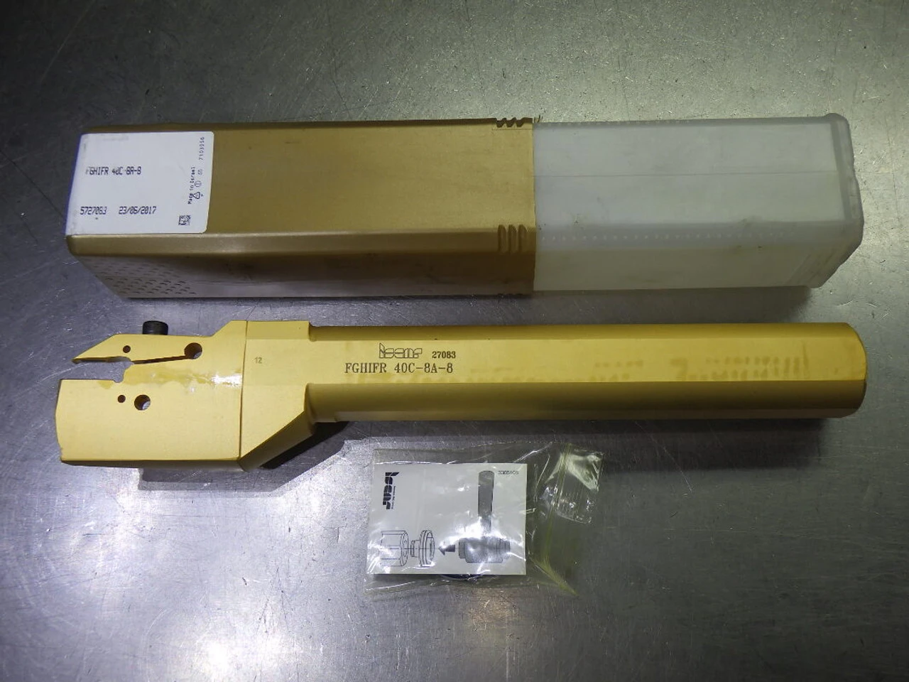 Iscar 8mm Coolant Thru Grooving Boring Bar 40mm Shank FGHIFR 40C-8A-8 (LOC2774B)