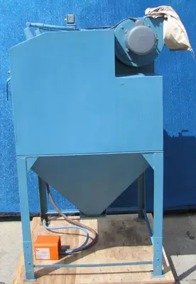 Process Systems Sand Blast Blasting Cabinet with Dust Bag Collector New Gloves