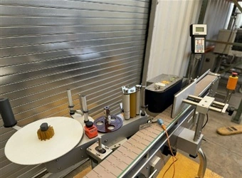 Used CVC CVC 300C WRAP AROUND LABELER Pressure Sensitive Labelers New York US | Michael Benalt Inc #1274277