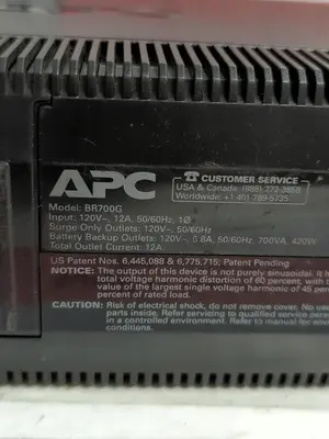 Used APC BR700G Uninterruptible Power Supplies Ohio US | Surplus Asset Holdings #1246886