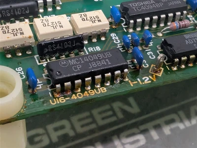 Yokogawa AS E7003EV-00 E7003EW-01 Zirconia Analyzer Control Board Used