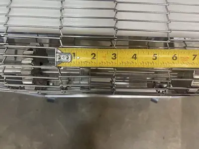 3'L Wire Mesh Conveyor