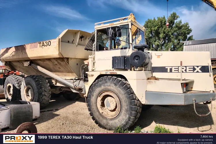 Used 1999 TEREX TA30 HAUL TRUCK Articulated Dump Trucks Idaho US | Proxy Equipment #1378353