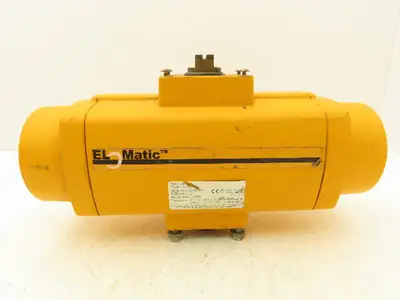EloMatic F0200U Pneumatic Valve Actuator Rack and Pinion 120psi