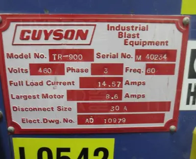 USED GUYSON TR-900