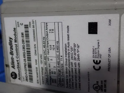 Used ALLENBRADLEY 284GFVD7P6D25RRGCBGDBIEMI AC Drive Control Module Ohio US | HGR 24 #895332