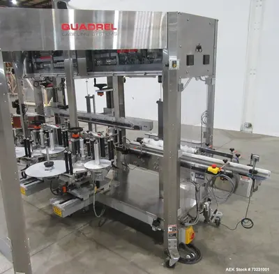 Used QUADREL ZDT PROLIN Labelers Illinois US | Aaron Equipment #87185