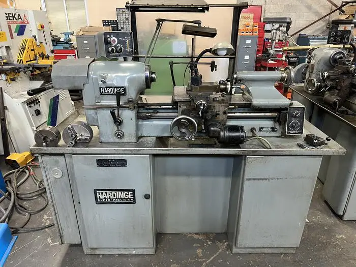 Used HARDINGE TFB-H Precision Lathes Ontario CA | Trader Machinery Inc #184849