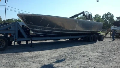 54' TRI AXLE BOAT TRAILER