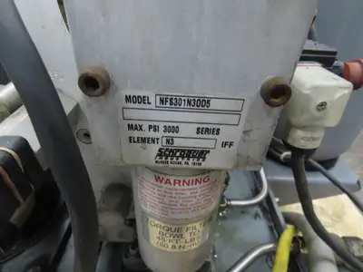 Marzocchi 1AD3AC Hydraulic Power Unit Dual Pump 5Gal Bladder 3/4Hp 230/460V 3Ph