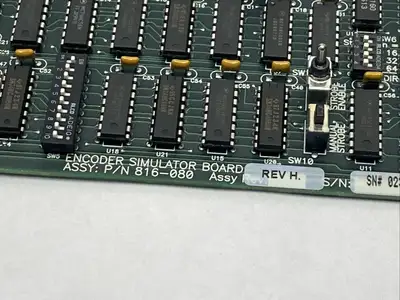 Used ABB ENCODER SIMULATOR BOARD Encoders | Maverick Industrial Sales #1106963