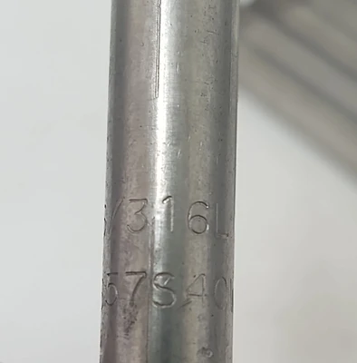 🔥(QTY 7) 1/8" X 3" 316 Stainless Steel Threaded Pipe Nipple New