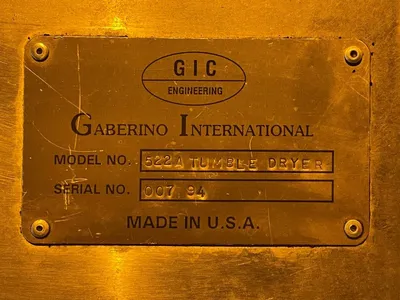 Used 1994 GIC ENGINEERING SUPRA 1 Chemical & Process Equipment Ohio US | HGR 24 #728617