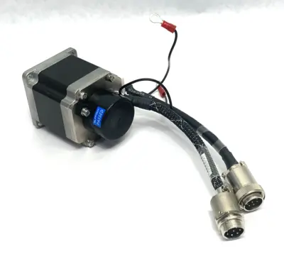 Used Sanyo Denki Step-Syn Stepping Motor 1.8º Step IP40 2A 12-200V D.C. Motors Michigan US | Maverick Industrial Sales #1395555