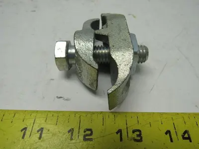 Steel City EC1-1/2" 1/2" Malleable Iron Edge Clamp to Conduit Clamp Lot of 29