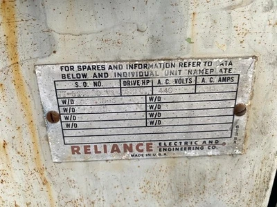 USED Reliance Electric 4289342863468632478237
