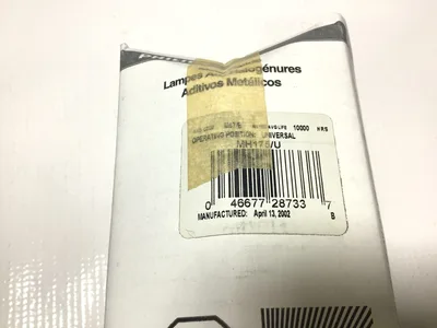 Hubbell MHS-Y175H-168-1 Outdoor Lighting Lamps w/Cord Grip 60Hz 8A 175W