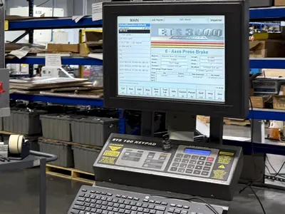 Used 2013 ACCURPRESS 7606 Press Brakes Illinois US | Machine Factory Outlet #1262782