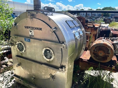 Siebtechnik Tema H-700 Conturbex centrifuge, 316L SS.