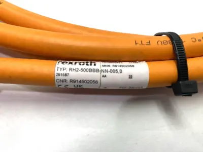 USED BOSCH REXROTH SERVO MOTOR HYBRID CABLE 5M RH2-500BBB-NN-005,0