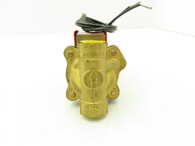 Skinner Lancer 2LB1HBG4125N Brass Solenoid Valve 2-Way NO 24VDC 125 PSI 1/2" NPT