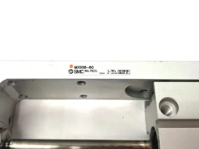 USED SMC COMPACT SLIDE CYLINDER TABLE, HIGH-RIDGIDITY, 16MM BORE
