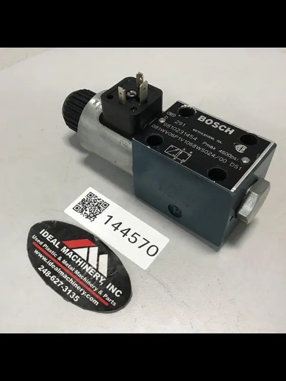 Used BOSCH 9810231454 Valves/Fittings Michigan US | Ideal Machinery #605226