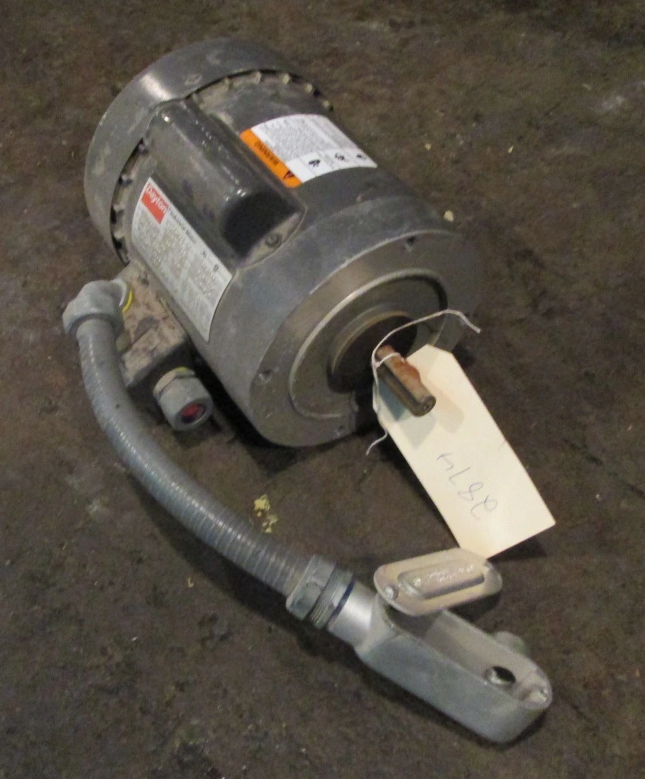 1/4 HP Dayton Electric Motor, 1725 rpm, Single Phase