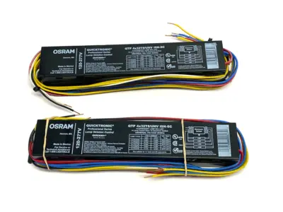 New | in-Stock OSRAM Quicktronic Lamp Ballast 50/60Hz 120-277V LOT OF 2 Lighting Michigan US | Maverick Industrial Sales #1410813