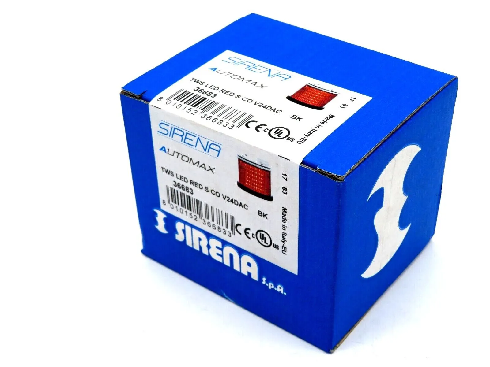 NEW SEALED SIRENA TWS LED RED S CO V24DAC STACK LIGHT 36683
