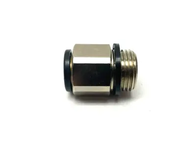 New | in-Stock PARKER PNEUMATIC PUSH-IN FITTING 1/2" BSPP THREAD 12MM TUBE Hoses | Maverick Industrial Sales #1114111