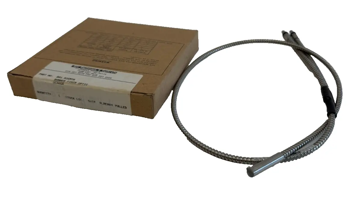 NEW BANNER ENGINEERING BA1.53SMTA FIBER OPTIC CABLE BA153SMTA