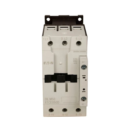 Eaton XTCE050DS1A IEC Contactor, 50A, Side-mounted, 110 Vac 50 Hz, 120 Vac [New]
