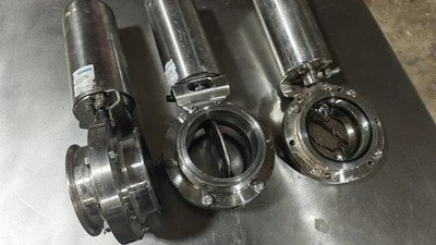 3X PENTAIR SUDMO 14404 DN4″ PN10 VALVE