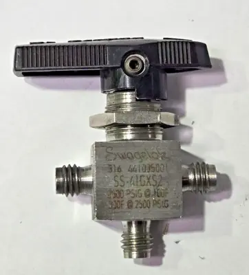 Swagelok SS-41GXS2 Ball Valve 2500 PSIG Stainless Steel 100 F 300 F 316