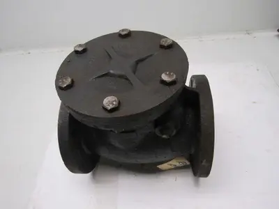 Walworth 3" Cast Iron Swing Check Valve 125S 200 WOG C322 7-1/2" Flange Mount