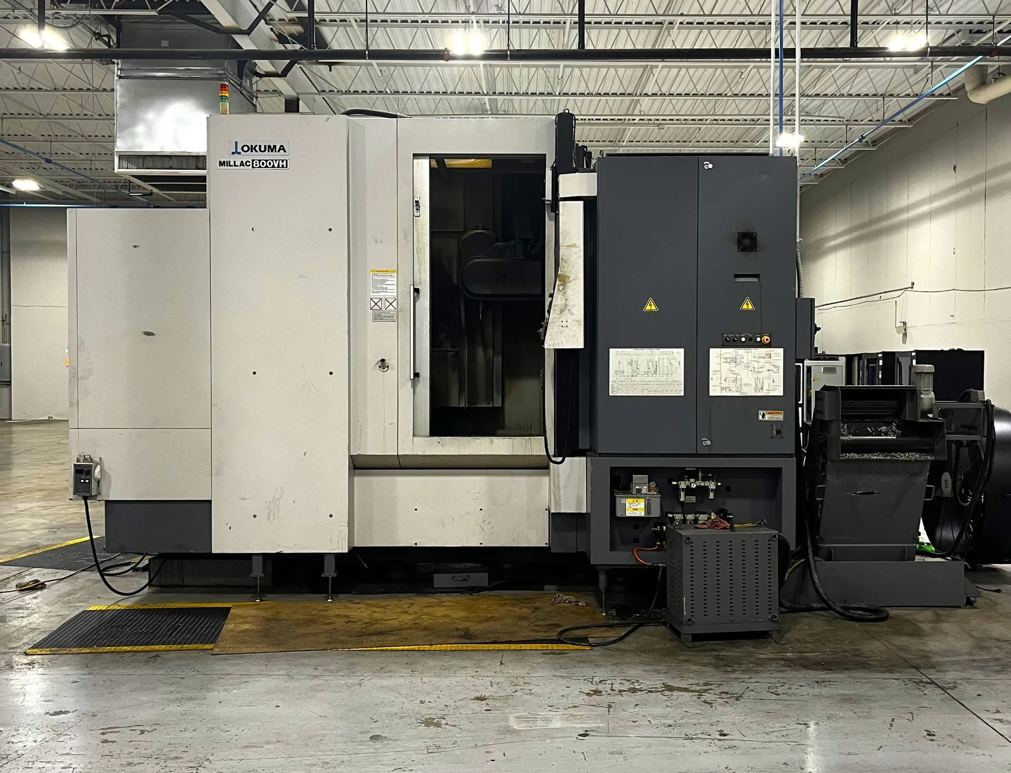 USED 2007 OKUMA MILLAC 800VH CNC