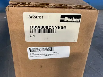 New | in-Stock PARKER D3W008CNYK56 Pumps Ohio US | HGR 24 #1305118