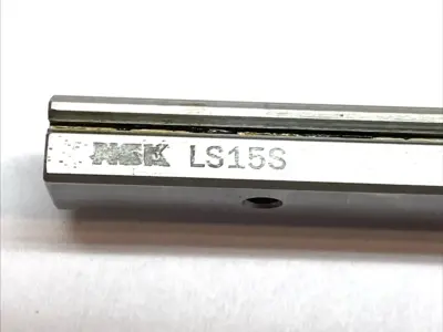 Used NSK Linear Guide Rail 15mm Width 480mm Length Precision Ball Bearing Linear Guides Michigan US | Maverick Industrial Sales #1395233