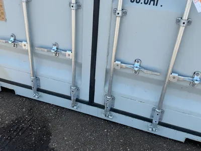 2026 40’L x 8’W x 9’ 6”T High Cube Shipping/Ground Container, swing doors on one end and four sets o...