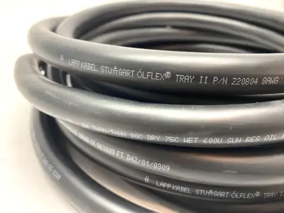New | in-Stock LAPP 18 FEET- OLFLEX TRAY II 4G10 8/4C 18.0 FT 4C 8 AWG BLACK Cable & Wire | Maverick Industrial Sales #1098910