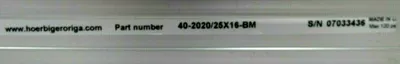 NEW HOERBIGERORIGA 40-2020/25X16-BM RODLESS CYLINDER 27-3/4"