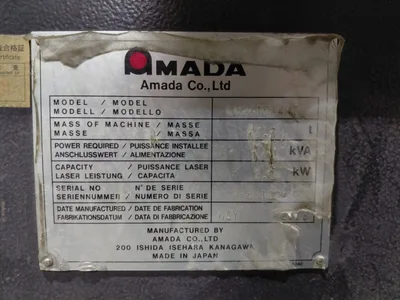 Used 2008 AMADA LC2415A4NT Laser Cutters Georgia US | The Equipment Hub #1446354