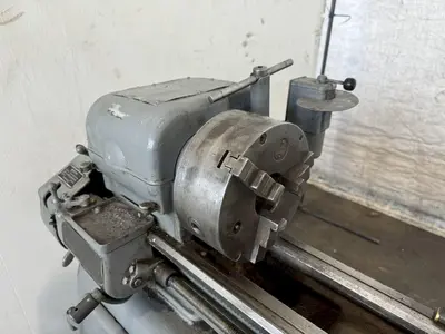 10.5" X 36" SHELDON ENGINE LATHE. STOCK # 0895124
