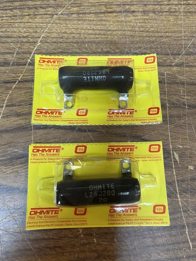New | in-Stock OHMITE L25J2R0 Miscellaneous Equipment (Electrical & Power) Ohio US | Surplus Asset Holdings #1445189