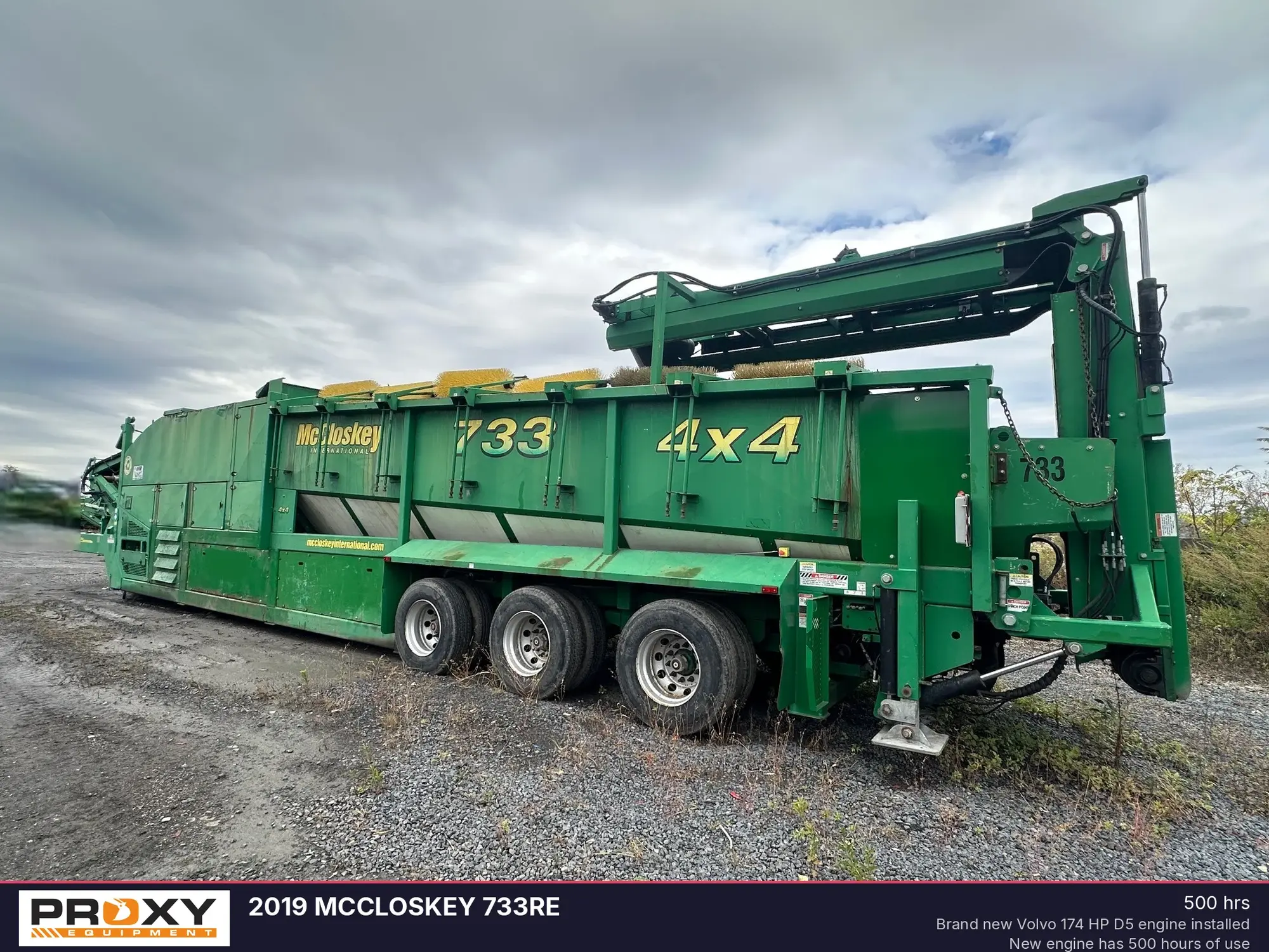 Used 2019 MCCLOSKEY 733RE Trommel Screener Pennsylvania US | Proxy Equipment #1385211