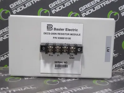 Basler Electric DECS-200N Resistor Module 9388816100 Used