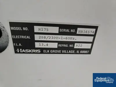 USED Haskris Haskris Chiller, Model R175
