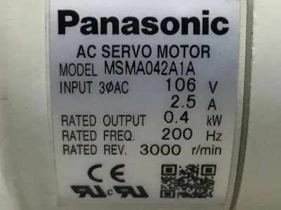 USED PANASONIC MSMA042A1A