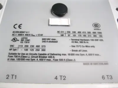 USED Allen-Bradley 100-D300